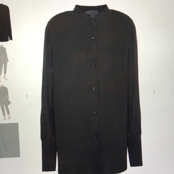 NILI LOTAN SILK SHIRT - Picture 2 of 6